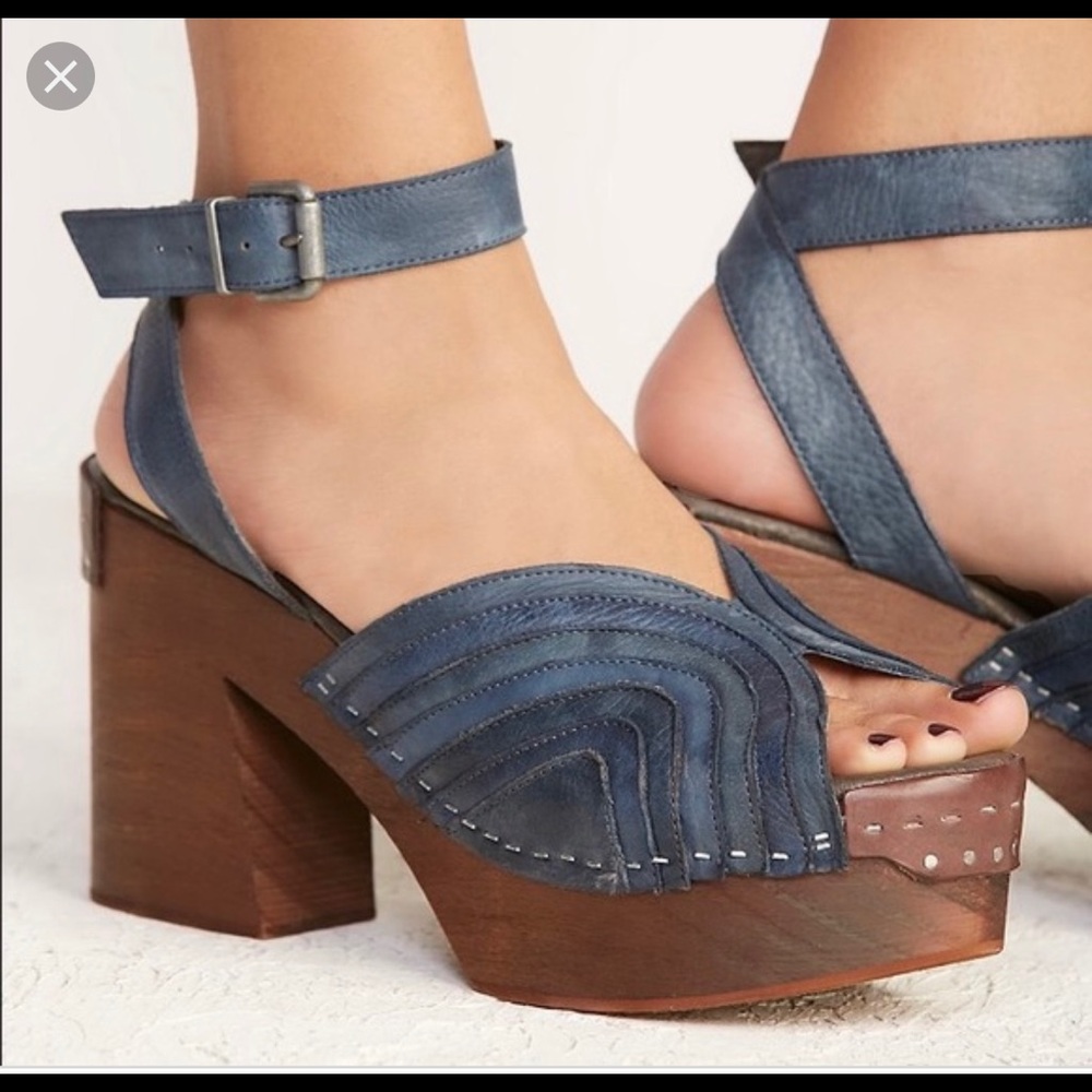 Free People Platform Clogs SZ 39